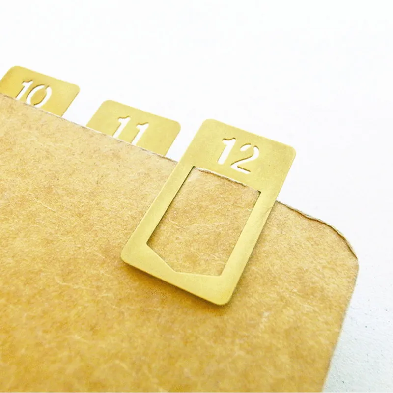 12 Pcs/lot Vintage Copper Book - огляд і ціна Stationery Office And School Supply Stores