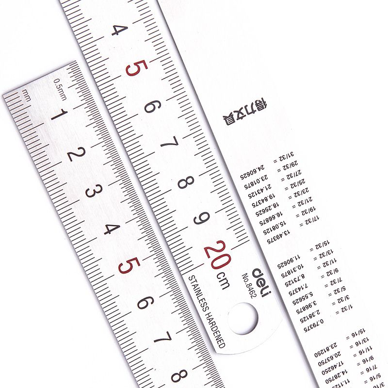 Deli 20cm Stainless Steel Meta - огляд і ціна Stationery Office And School Supply Stores