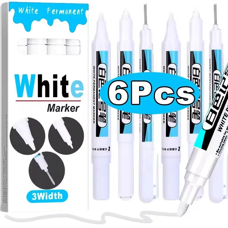 0.7/1.0/2.5MM White Permanent  - огляд і ціна Stationery Supply