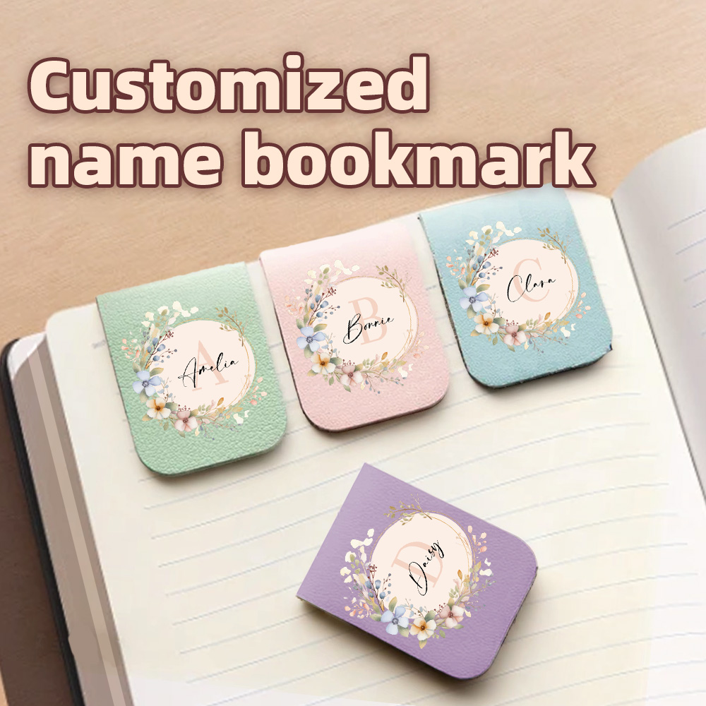 1pc Name Bookmark with Mirror  - огляд і ціна Bookmark Magnetic Clip