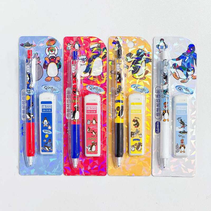 4/24pcs Kawaii Pingu Mechanica - огляд і ціна Stationery Supplier