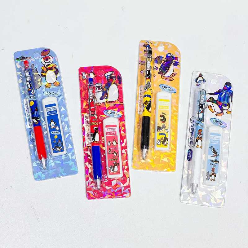 4/24pcs Kawaii Pingu Mechanica - огляд і ціна Stationery Supplier