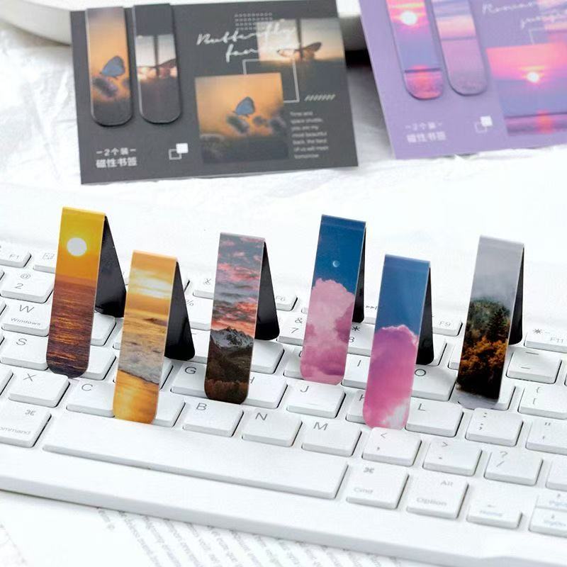 Cute Stationery Zaomo Magnetic - огляд і ціна Bookmark Magnetic Clip