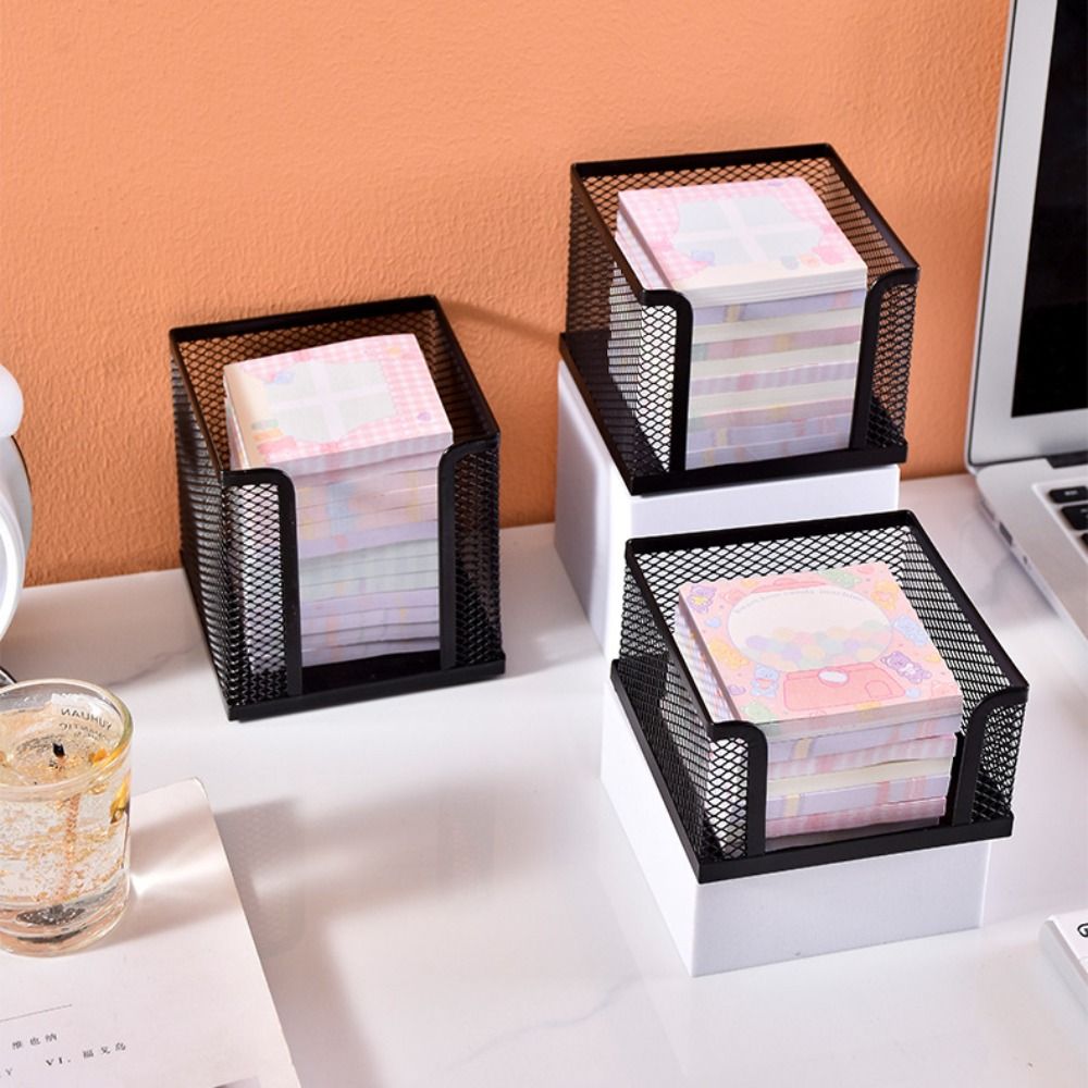 Black Mesh Paper Cube Mini Mem - огляд і ціна Sticky Note Cube