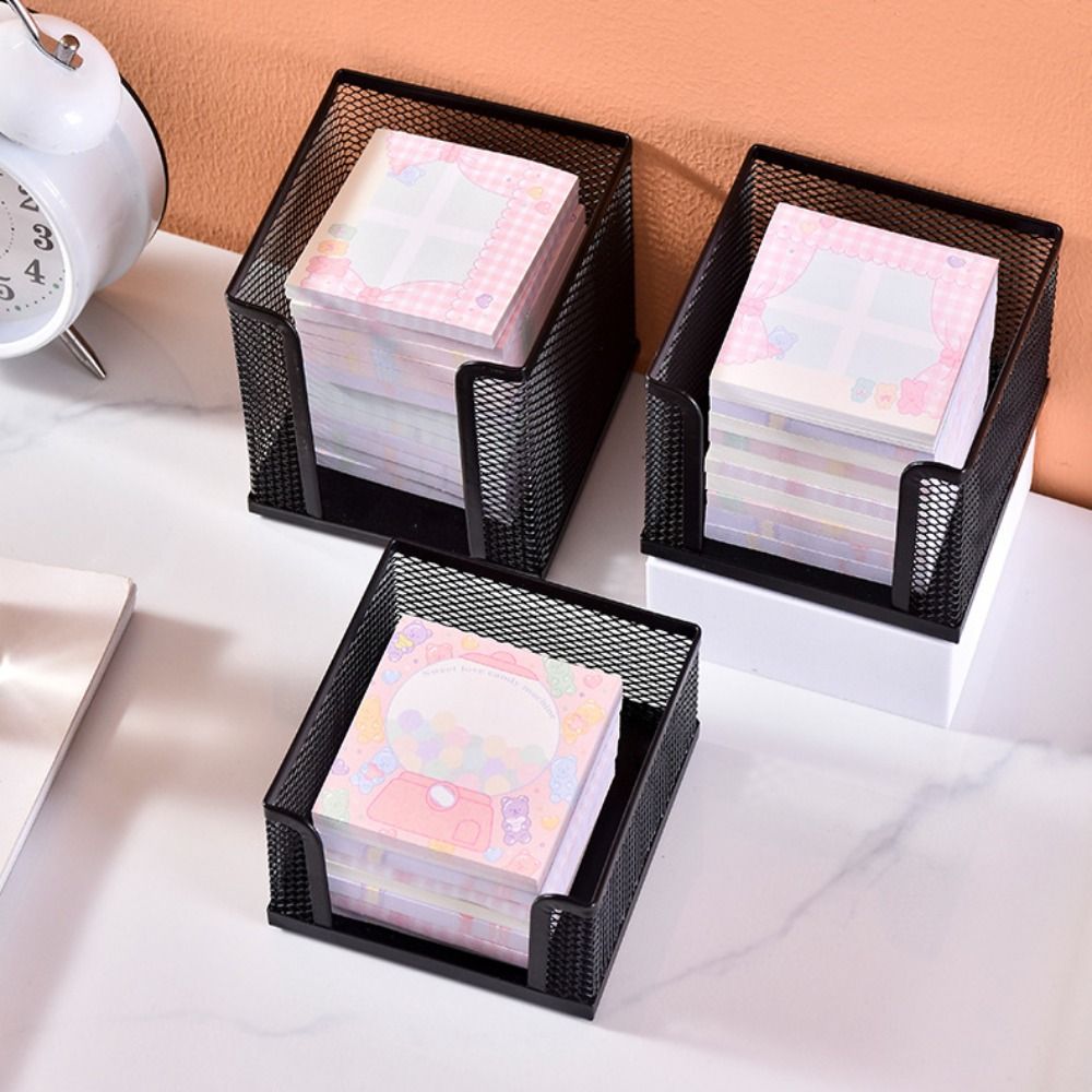 Black Mesh Paper Cube Mini Mem - огляд і ціна Sticky Note Cube