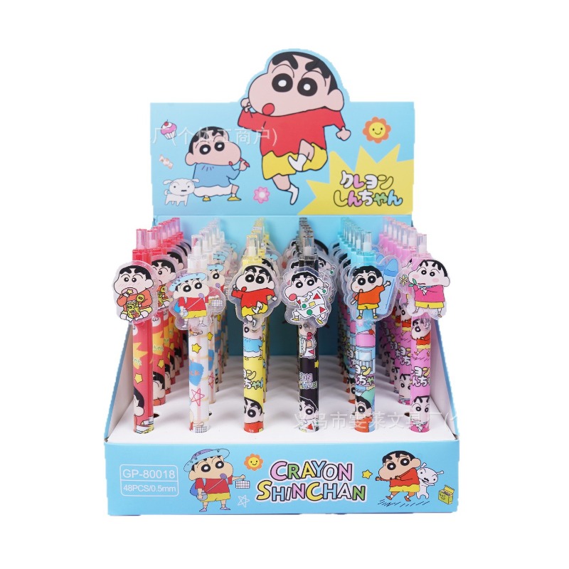 48pcs/box Crayon Shinchan Poin - огляд і ціна Stationery Supplier
