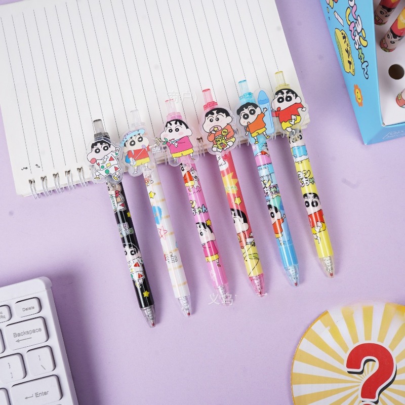 48pcs/box Crayon Shinchan Poin - огляд і ціна Stationery Supplier