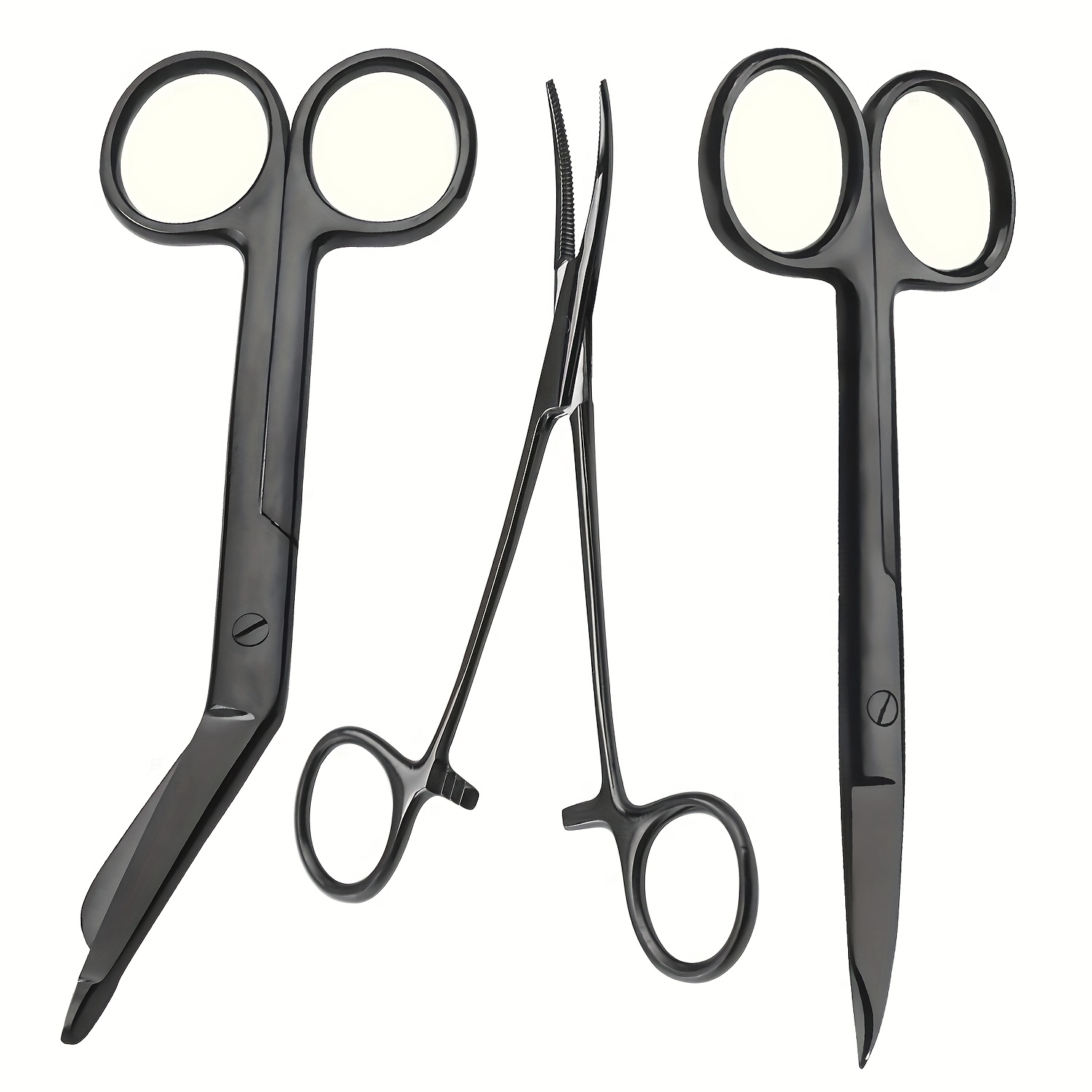 3pcs Multicolor Titanium-Coate - огляд і ціна Scissors Stainless Craft