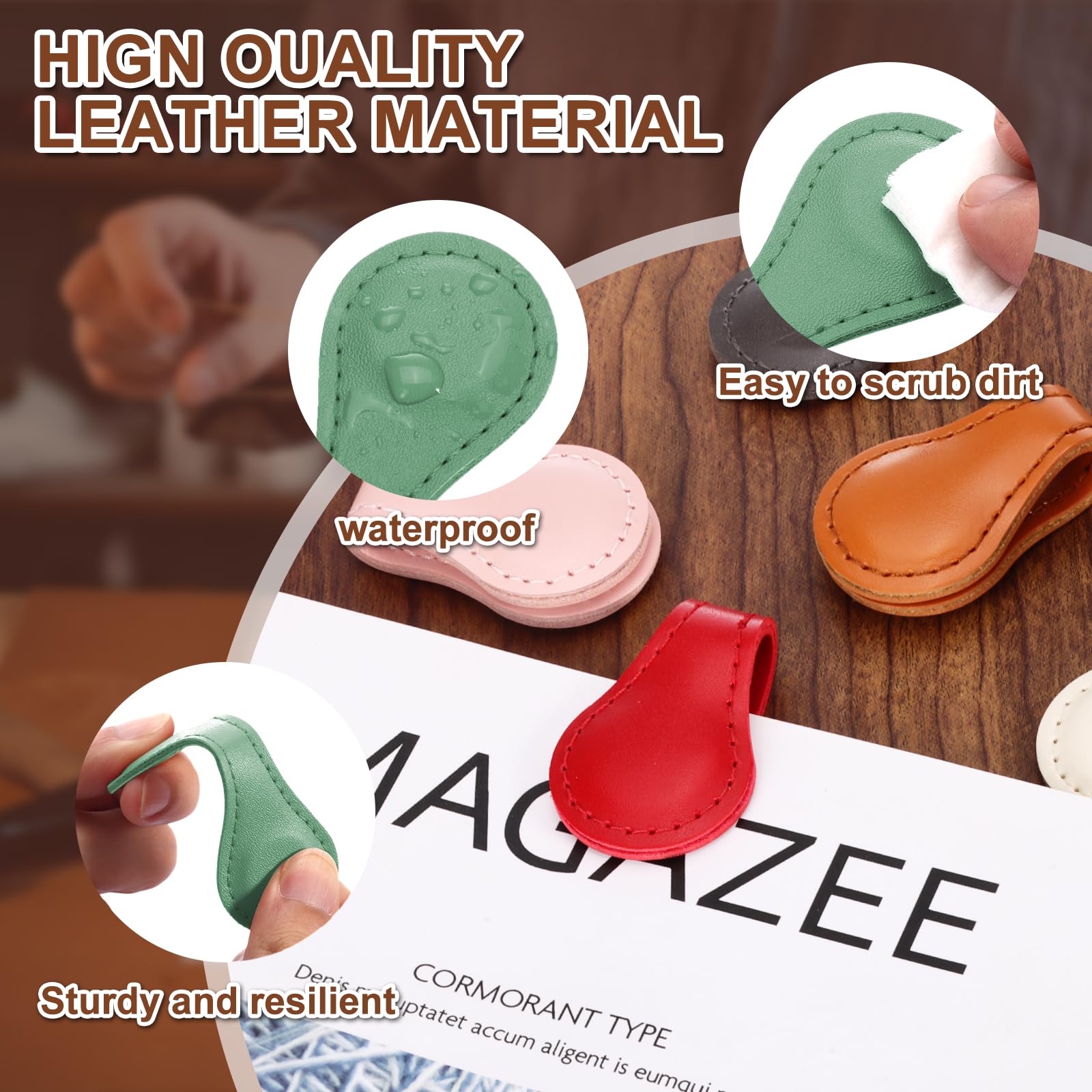 5pcs Magnetic Clip Sleeve Magn - огляд і ціна Bookmark Magnetic Clip