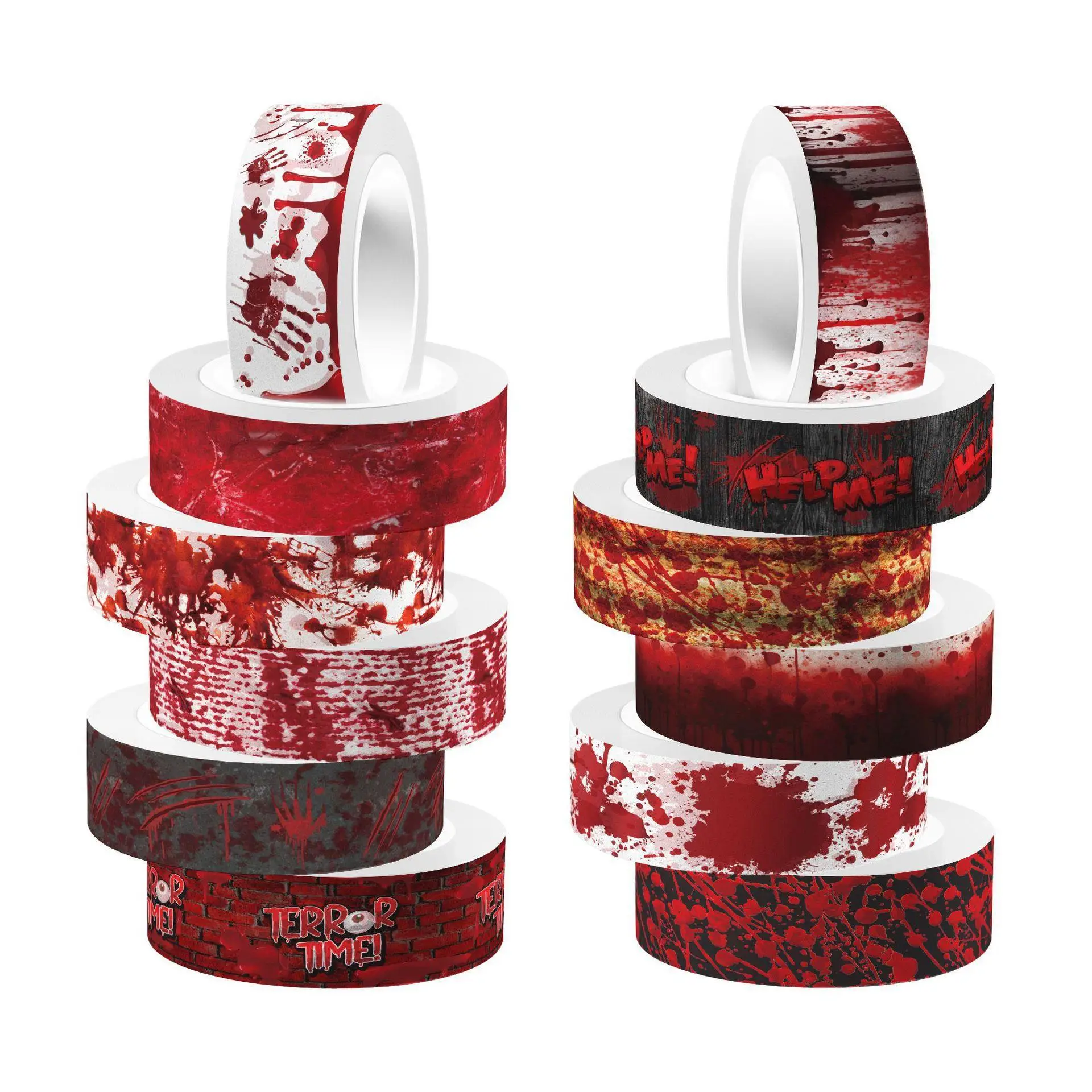 Halloween Bloody Hand Bleeding - огляд і ціна Washi Tape Set
