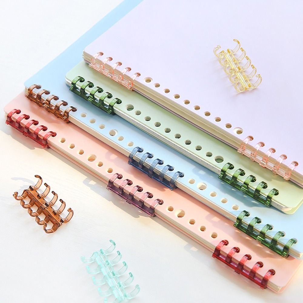 10Pcs Binding Spines Snap Spli - огляд і ціна Binding Comb Plastic