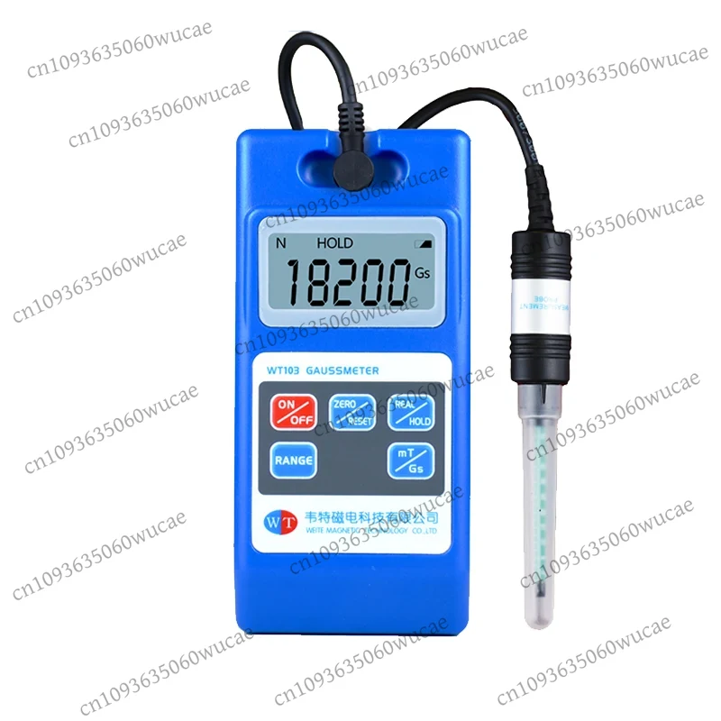Handheld WT103 Gauss Meter Mag - огляд і ціна Bookmark Magnetic Clip