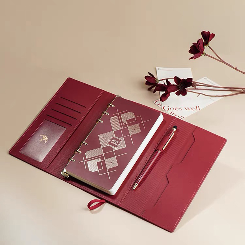A6 Hardcover Loose-leaf Journa - огляд і ціна Journal Leather Hardcover