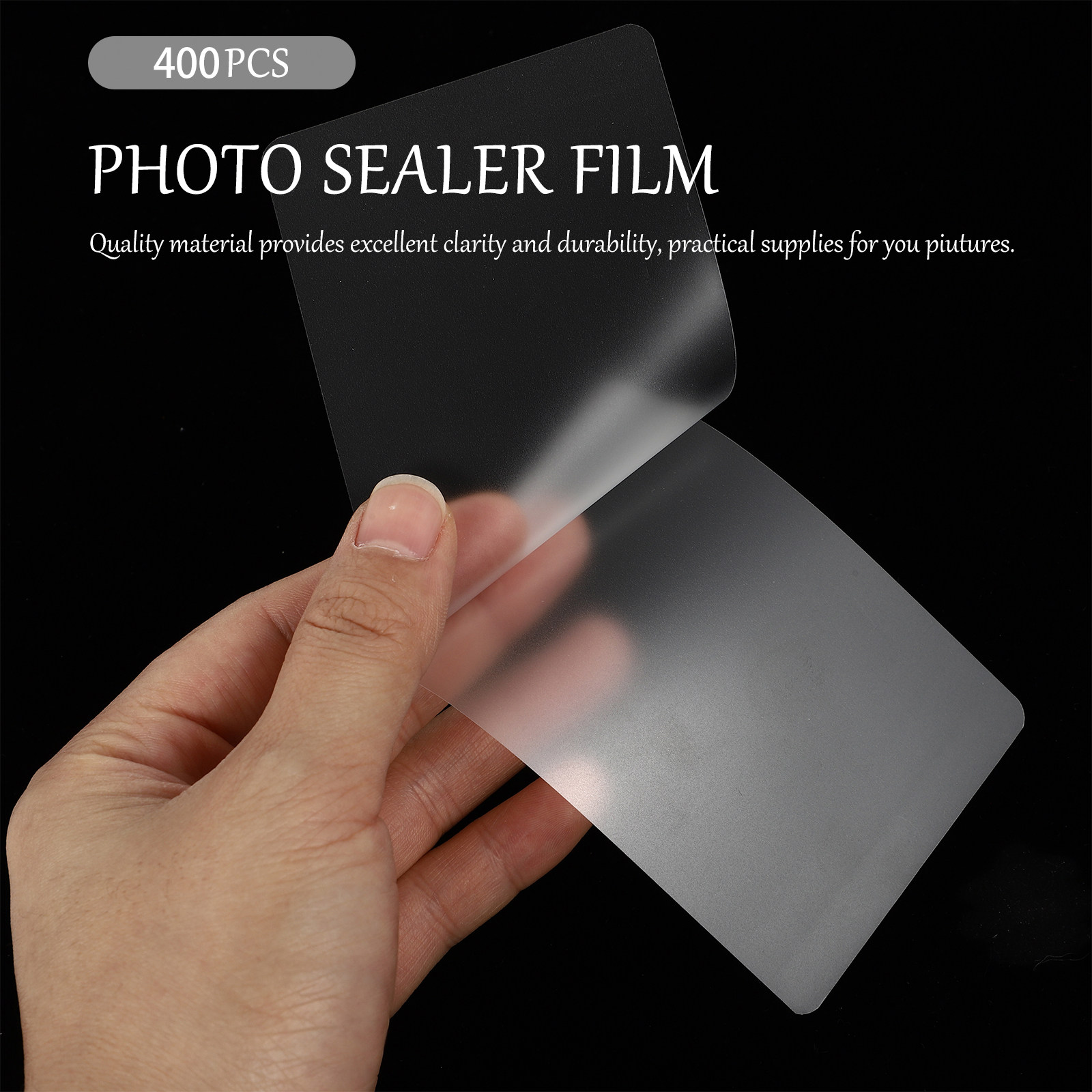 400Pcs Transparent Laminating  - огляд і ціна Document Laminator Pouch